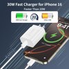 iPhone 16 15 Pro Max Charger Fast Charging,2Pack 30W USB C iPhone 15 16 Pro Max Fast Charger Block with 10FT Long USB C Charging Cable for iPhone 16 Pro Max/16 Pro/16 Plus/16/15 ProMax/15Pro/15Plus/15