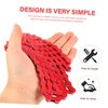 Toddmomy Bicycle Chain Single Speed Bike Chain Road Vehicles Stainless Steel Bike Chain Red Bike Chain Bike Accessory