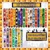 Halloween Slap Bracelets for Kids, 100 Halloween Bracelet Toys Bulk For Kids Girls Boys, Trick or Treat Party Favors, Classroom Prizes, Exchanging Gifts, Halloween Party Gift Treat Bag Filler Supply