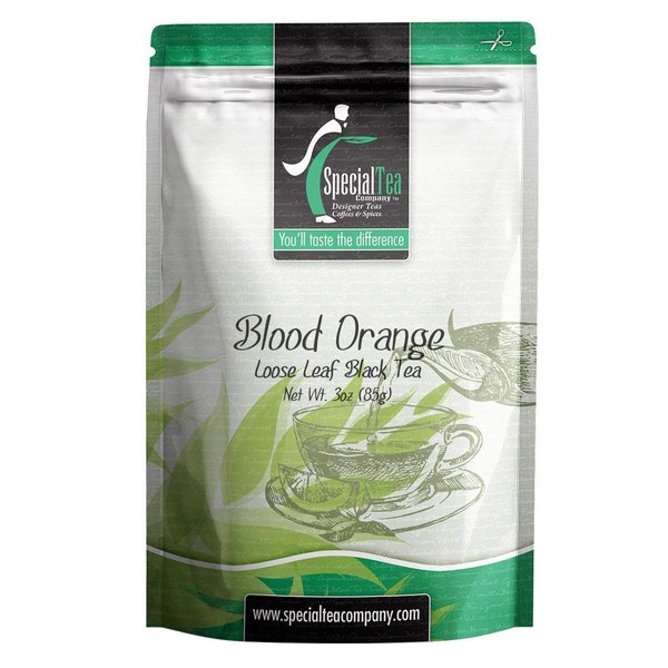 Special Tea Blood Orange Loose Black Tea, 3 Ounce