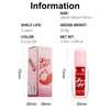 Easilydays Moisturizing Glossy Lip Gloss, Spicy Long-Lasting Plumping Lip Oil Gloss, Color Lip Glaze Lipstick, Natural Lip Plumper Gloss Make Lips Fuller & Moisturizing, Lip Volume Hydrating (B, 07)