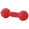 Nerf Dog 7in Bash Squeak Barbell - Red, Dog Toy