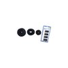 3 Pieces Hair Donut Bun Maker, Women's Donuts Hair Ring Bun Former Shape Hair Style Bun Maker Set with Black Hair Pins