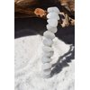 Snow Quartz Stone French Barrette Hair Clip 4" or 100 mm Length
