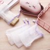 Pokinge 50 PCS Face Cleansing Tool Foaming Net Hand Soap Foaming Net Cleansing Soap Net Foam Net Bag Bath Products Colorful Ribbon