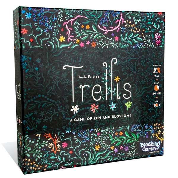 Trellis - Strategic Board Game | Perfect for Game Nights, Parties, and Casual Hangouts Components | Easy to Learn, Fun to Master | Ideal for 2-4 Players