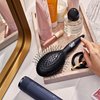 Wet Brush Easy Blow Out Hair Brush, Black - Edgeless HeatFlex Bristles Are Blow Dry Safe - Ergonomic Handle Manages Tangles for Maximum Volume - Ceramic Coated Pad Smooths And Straightens