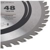 Oshlun SBF-080048 8-Inch 48 Tooth TCG Saw Blade with 5/8-Inch Arbor (Diamond Knockout) for Mild Steel and Ferrous Metals