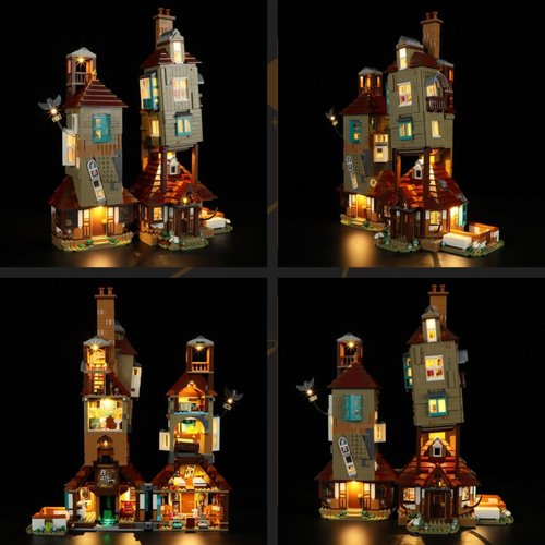 LIGHTAILING Light for Lego-76437 The Burrow – Collectors' Edition - Led Lighting Kit Compatible with Lego Building Blocks Model - NOT Included The Model Set