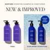JVN Nurture Hydrating Shampoo | New & Improved | Instantly Moisturizing & Deeply Nourishing Shampoo For Dry Hair (10 FL OZ)