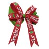 Naughty or Nice Christmas Holiday Hair Bow