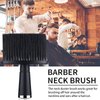 3 Pieces Barber Brush and Barber Comb Set, with Barber Blade Cleaning Brush Beard Brush Hair Cutting Comb, for Men Women Beauty Salons Home Use (Type A)