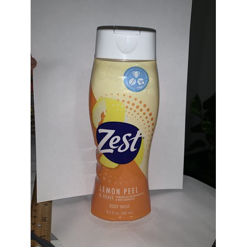 ZEST LEMON PEEL BODY WASH 16.5OZ