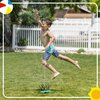 BACKYARD BLAST Super Soaker Lawn Sprinkler for Kids - Kids Outdoor Toys - Wire Inserts in Each Tube to Direct Water Stream