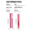 Mrettick 6PCS Lip Liner,Peel Off Lip Liner Tattoo, Peel Off Lip Stain, Long Lasting Lip Stain Peel Off, Infused with Hyaluronic Acid & Vitamin E, Makeup Gift for Women