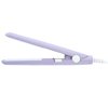 Flat Iron Curler, 2.8 X 0.7Inch Mini Simple Hair Straightener, for Curly Hair Straight Hair(purple, European plug)