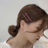 144 Pcs Glitter Powder Metal Bobby Pins Stoving Varnish Hair Pins Gradient Colorful Hair Clips Styling Barrettes for Women Girls