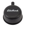 Edelbrock 4413 Valve Cover Breather Round 2.25 in. Tall w/90 deg. PVC Port