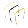 Zazzy Bandz: Thick Curly Hair - Large Headband - 3 Pack Collection (Large, Relaxed - Large - 3 Pack, Cream Beige, Black, Honey)