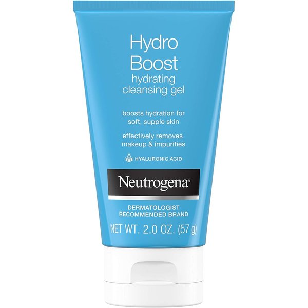 Neutrogena Hydro Boost Lightweight Hydrating Facial Cleansing Gel with Hyaluronic Acid - Travel-Size - 2 fl oz