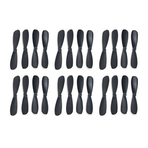 skrnrhrery Mini Propeller, Suitable for RC Aircraft Special Nylon Props Central axis 0.8MM Blade Length 46/42/37/MM Positive and Negative AB propellers Mini Quadcopter Accessories (46mm)