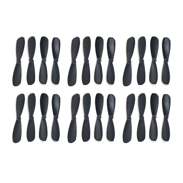 skrnrhrery Mini Propeller, Suitable for RC Aircraft Special Nylon Props Central axis 0.8MM Blade Length 46/42/37/MM Positive and Negative AB propellers Mini Quadcopter Accessories (46mm)