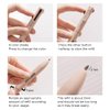 4-in-1 Makeup Pencil - Eyebrow Pencil, Eyeliner, Lip Liner & Highlighter - Multifunctional Makeup Pencil, Portable Beauty Cosmetics Set, Suitable for Travel (01#)