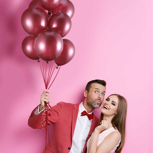Burgundy Balloons 100 Pack 12 Inch Latex Party Balloons Burgundy Wine Red Balloons Latex Balloons for Weddings, Birthday Party, Bridal Shower, Party Decoration (Burgundy, 12 Inch)