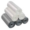 Jekiyo 1.5 Gallon Small Trash Can Liners, Plastic Garbage Bags, Clear and Grey, 6 Rolls/ 150 Counts