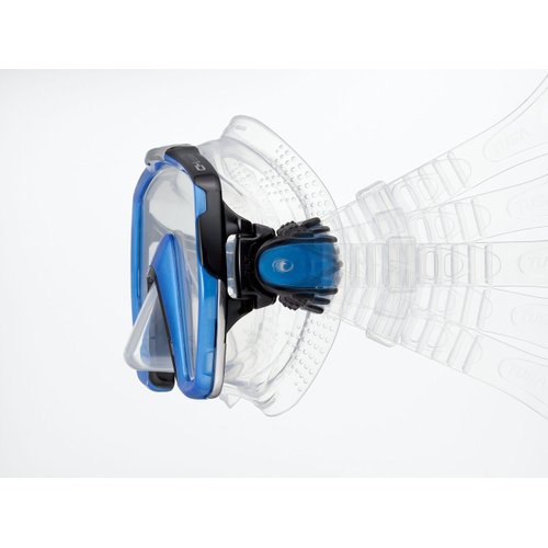 TUSA M-1001 Freedom HD Scuba Diving Mask, Cobalt Blue