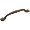 Hickory Hardware Solid Core Kitchen Cabinet Pulls, Luxury Cabinet Handles, Hardware for Doors & Dresser Drawers, 8 Inch Hole Center, Rustic Iron, Refined Rustic Collection