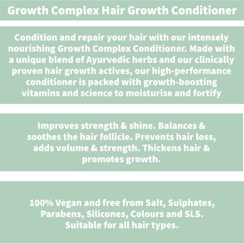 Nature Spell Hair Conditioner for Hair Growth, Infused with Ayurvedic Herbs, Vegan & Sulphate-Free, Suitable for All Hair Types, 10.14 Fl Oz