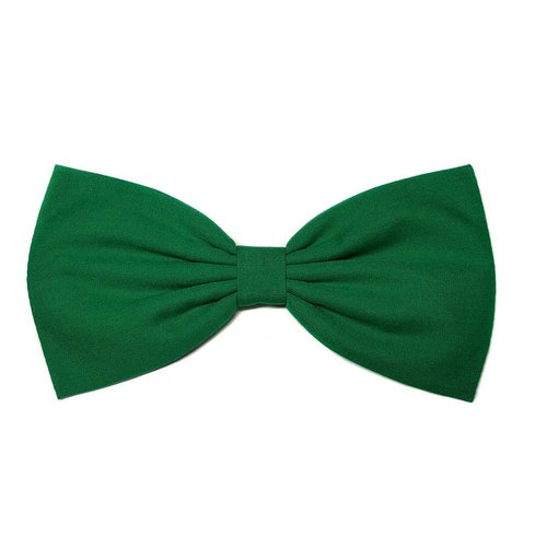 EmilyRose Couture Solid Color Jewel Tone Essentials Hair Bow Collection (Headband, Green)