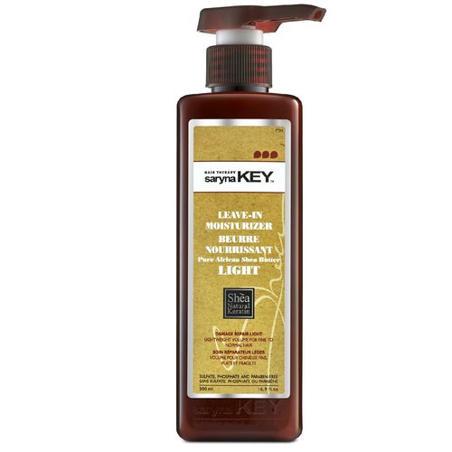 SARYNA KEY Damage Repair Light Hair Styling Cream - Ultra-hydrating Styling Cream Detangles, Smoothes and Controls Frizz (500ml/16.9oz)