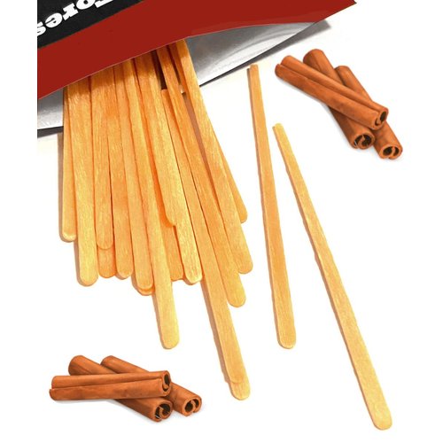 Hot Cinnamon Flavored Toothpicks (Flat Shape) 100ct