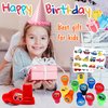 36PCS Transportation Party Favors 24 Tattoos Sticker 12 Stamp Set - Ideal Car Train Plane Themed Birthday Card Decorations Supplies Goodie Bag Cute Rewards for Boys Classroom Gifts Baby Shower Prizes