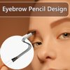Generic 2PCS 3D Magic Microblading Eyebrow Pencil,2024 New 4 Head Split Waterproof Long lasting Wild Eyebrow Pencil,Upgrade Fine Stroke Eyebrow Pen Makeup Eyebrow Pencil Stay on All Day (Dark Brown)