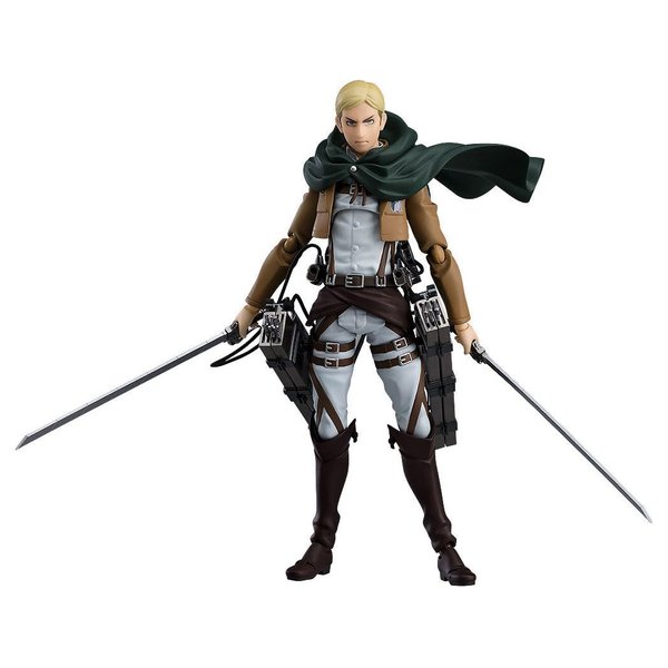 Max Factory Attack on Titan: Erwin Smith Figma Action Figure, Multicolor