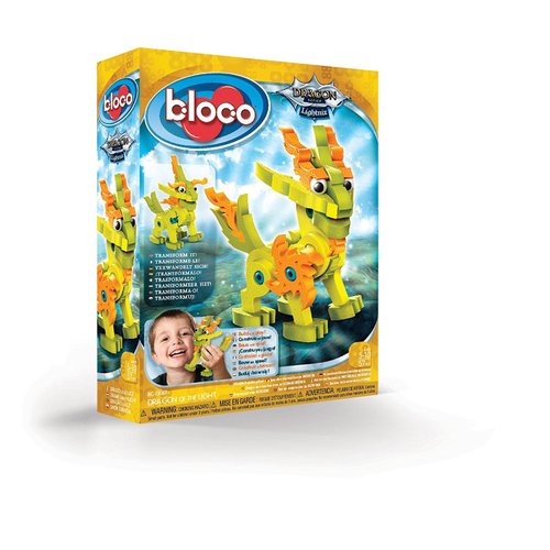 Bloco Toys Lightnix Dragon of The Light Building Kit Toy