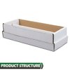 GRAND ORANGE 2-Cell Model Transaction Card Storage Box Holds 1600 Standard Trading Cards，Holds Over 300 3x4 Toploads Sports/Trading Card