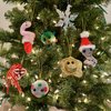 GIANTmicrobes Naughty Ornaments Gift Box, decorate with herpes, chlamydia and STIs, science ornaments, quirky Christmas ornaments, secret Santa gifts