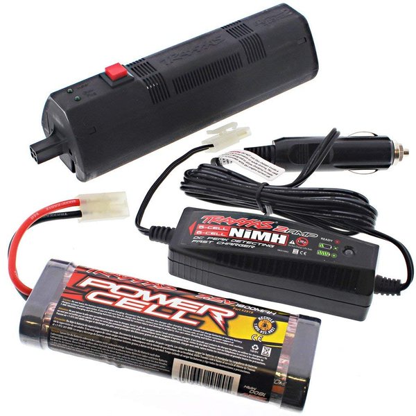 Traxxas 1/10 Nitro Slash 3.3 * EZ-Start Control Box, 1800mAH Battery & Charger *