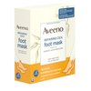 Aveeno Repairing CICA Foot Mask with Prebiotic Oat and Shea Butter, Moisturizing Foot Mask for Extra Dry Skin, 6 Pairs of Single-Use Slippers