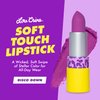 Lime Crime Soft Touch Comfort Matte Lipstick, Disco Down (Bright Magenta) - Flirty Retro Shades - Full-Coverage Long Lasting, Lip Lining & Soft Formula for All-Day Wear - Talc-Free & Paraben-Free