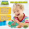 YoYa Toys Aqua Rings Dinosaur Handheld Game for Kids - Retro Toys Nostalgic Car Activities for Kids - Portable Road Trip Toys and Calming Travel Games - Great Dinosaur Toys Gift and Party Favors