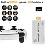 Wireless Retro Game Console Stick Built-in 23 Emulators 20000+ Games Classic Plug & Play Video Games, 4K HDMI Output & 2.4G Wireless Controller Gamepad, Gifts Birthday for Kid/Adults