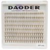 Brown Lash Clusters 160pcs Short Eyelash Extension Natural Look D Curl Individual Lashes 10-12mm Mixed Wispy DIY Lash Extensions Clusters by DAODER(20D-Caramel-D-10-12mm)