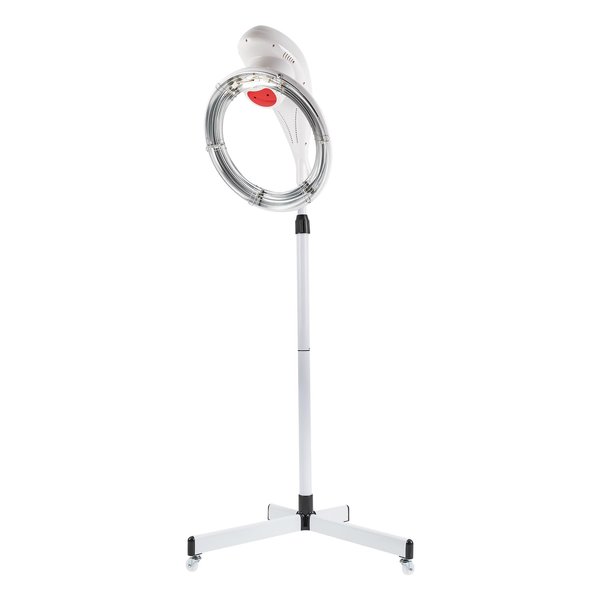 Cutycaty Orbiting Rotating Hair Processor, 950W Orbiting Infrared Stand Hair Dryer Professional Standing Salon Dryer with Rolling Base, Multifunctional Orbiting Standing Hair Dryer for Salon Spa