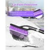 HEEYA Ice Scraper and Brush for Car, Extendable Snow Brush and Ice Scraper for Car Windshield Window, Car Snow Scraper and Brush with Foam Grip for SUV Truck Automobile Vehicle - 1pcs