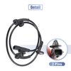 uxcell Front Left Right Car ABS Sensor Wheel Speed Sensor No.479101HA0A Fit for Nissan Versa Note 2014-2019